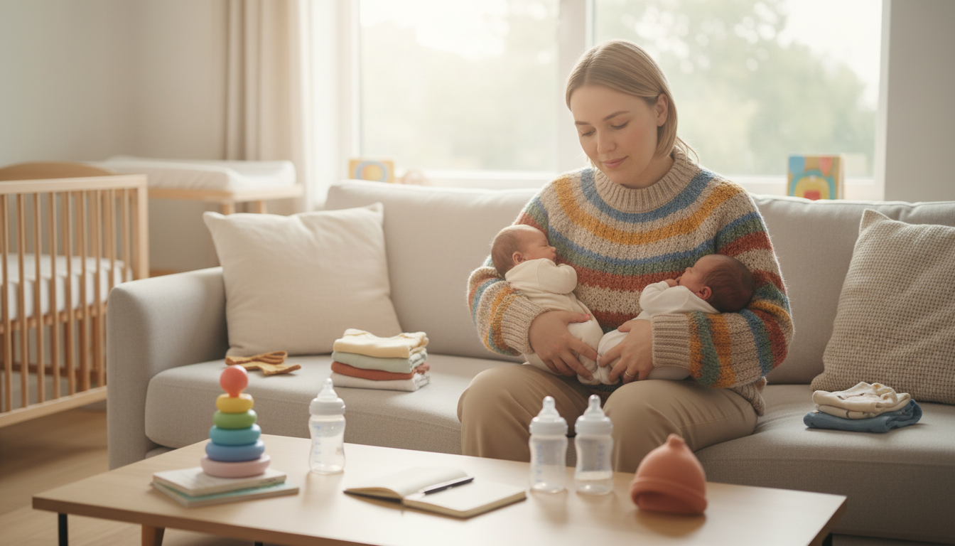 Twin Schedule Checklist: Keep Two Babies in Sync Daily